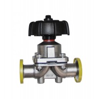 stainless steel clamp diaphragm valve for pharmacy