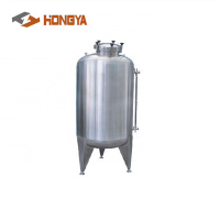 Sanitary stainless steel milk cooling storage tank