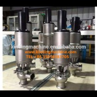 Sanitary Stainless Steel Food Grade Diverter Valve